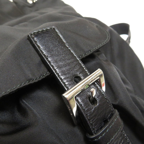 Prada Plate Backpack Daypack Nylon - Picture 7 of 9